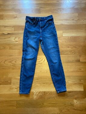 American Eagle Outfitters Dark Blue Skinny Jeans